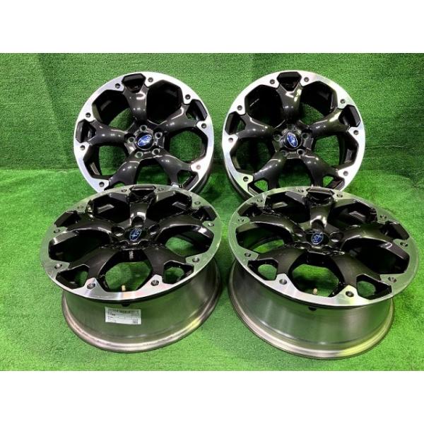 SUBARU XV純正　17インチアルミホイール　4本セットスバル 4本 スバル GT系 XV純正 17インチ 7J +55 5H 5穴 PCD 100 アルミ