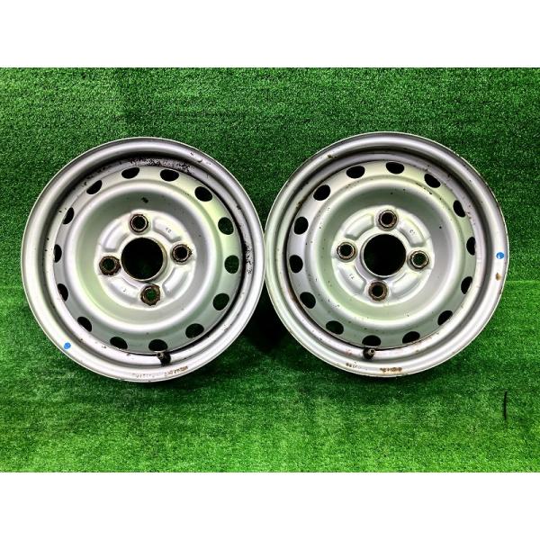 三菱（MITSUBISHI） 純正 ミニキャブ U62V ホイール スチール シルバー