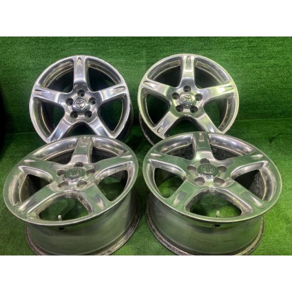 トヨタ（TOYOTA） 純正 アリスト JZS161 ホイール アルミ メッキ 17