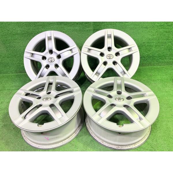トヨタ TOYOTA 純正 SAI  AZK10 ホイール アルミ ガンメタ 16インチ 6.5J 5穴 4本 114.3 +39 42611-75021
