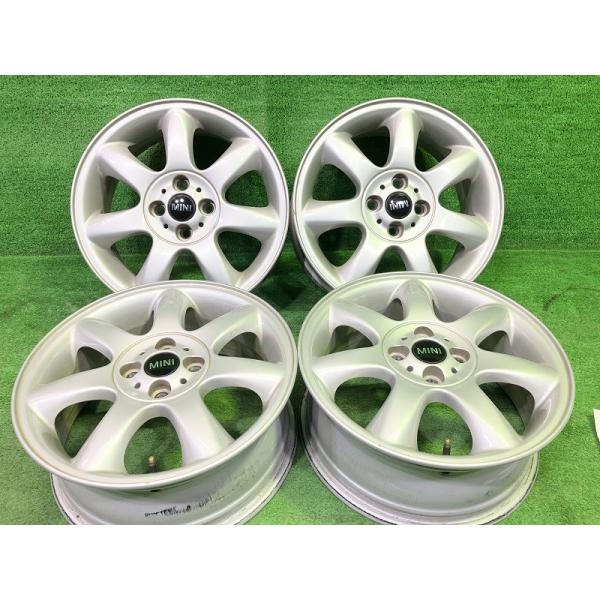 値下げ‼️ミニクーパー　純正品ホイール16インチ　4本セット 純正 ミニクーパー RA16 ホイール アルミ シルバー 16インチ 6.5J 4穴