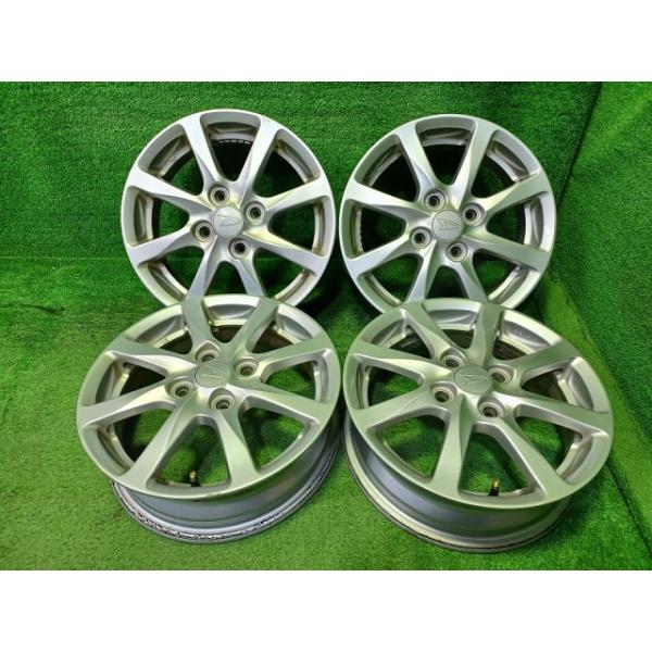 ダイハツ（DAIHATSU） 純正 ムーヴ LA100S ホイール アルミ シルバー