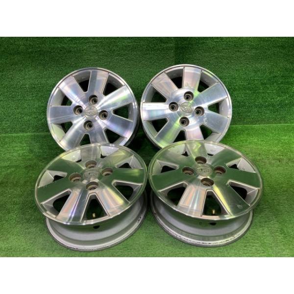 スバルサンバー アルミホイール 13× 4.5 ハブ径60?位 自家塗装 szkelv_251223507047210
