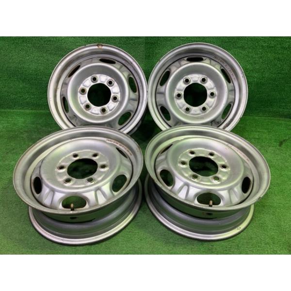 日産 NISSAN 純正 NV350キャラバン  KS2E26 ホイール スチール シルバー 15インチ 5.5J 6穴 4本 139.7