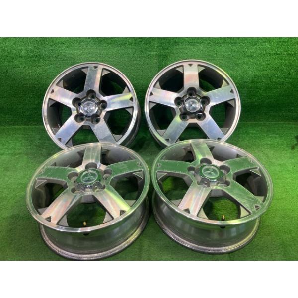 パジェロミニH58A H53A KIX H59A アルミタイヤ4本セット 三菱（MITSUBISHI） 純正 パジェロミニ H58A ホイール アルミ