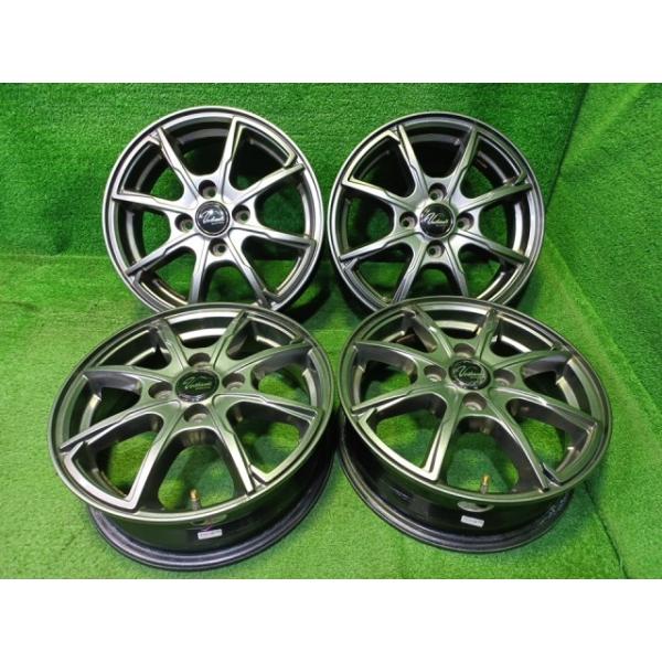 ヴェルザンディ 軽自動車 ホイール アルミ ガンメタ 14インチ 4.5J 4穴