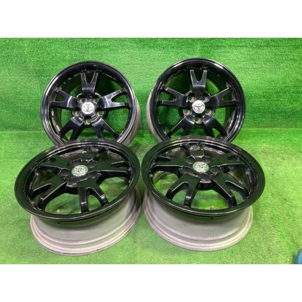 トヨタ TOYOTA 純正 プリウス  ZVW30 ホイール アルミ クロ 15インチ 6J 5穴 4本 100 +45 42611-47101 トヨタ（TOYOTA） 純正 プリウス ZVW30 ホイール アルミ クロ 15インチ