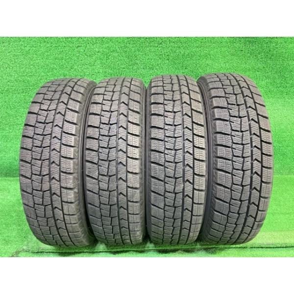 専用73 DUNLOP WM02 155/65R13 9分目 スタッドレス DUNLOP スタッドレス ダンロップ ウィンターマックスWM02 155/65R13 4