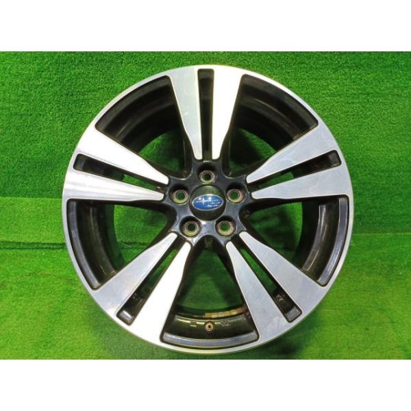 スバル SUBARU 純正オプション XV  1本 ホイール アルミ ブラックポリッシュ 17インチ 7J 5穴 1本 100 +48