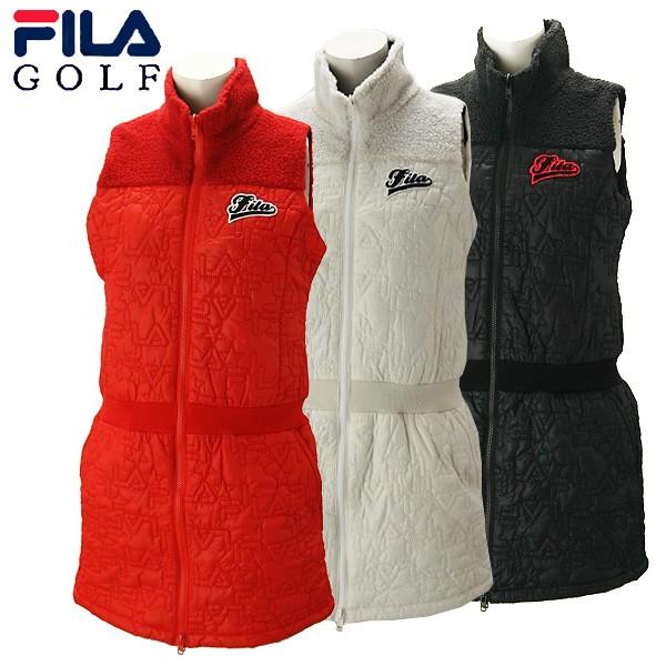レディース ゴルフウェア 19秋冬 Filagolf Filagolf スポーツ ゴルフウェア 19fw 799 213 Szone 中綿ワンピース 799 213 ゴルフ フィラ