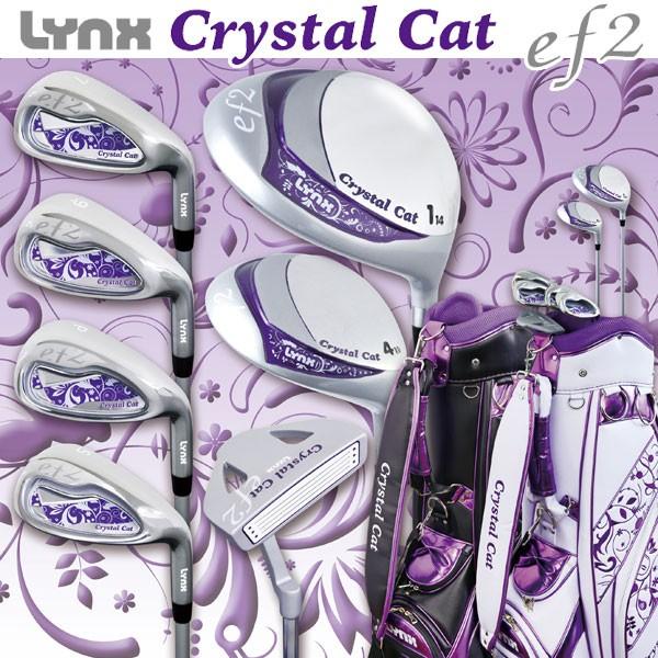Lynx リンクス クリスタルキャット ef2 レディース クラブハーフ Lynx リンクス クリスタルキャット ef2 レディース クラブハーフ