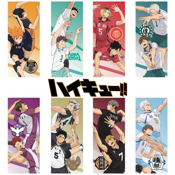 ハイキュー!! 公式グッズ スポーツタオル 10周年記念 繋ぐPROJECT 34