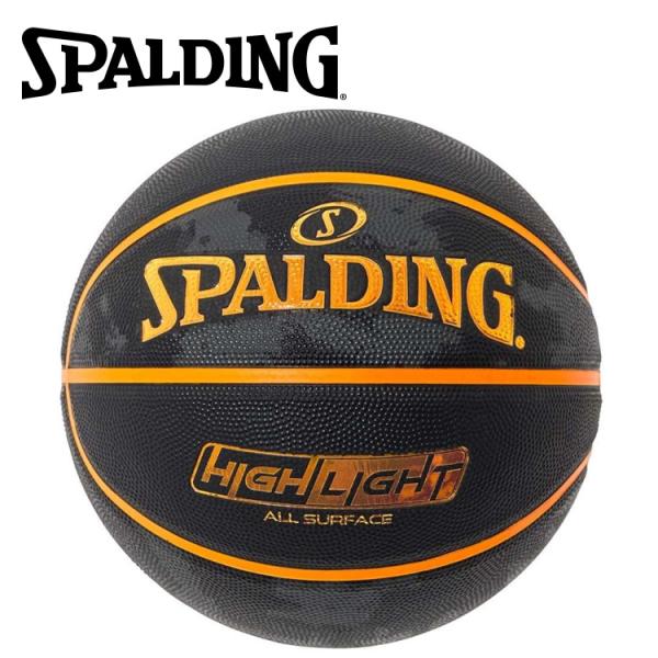 他サイト： スポルディング BASKETBALL ハイライト オレンジ ラバー 6号 85-248Jの商品画像