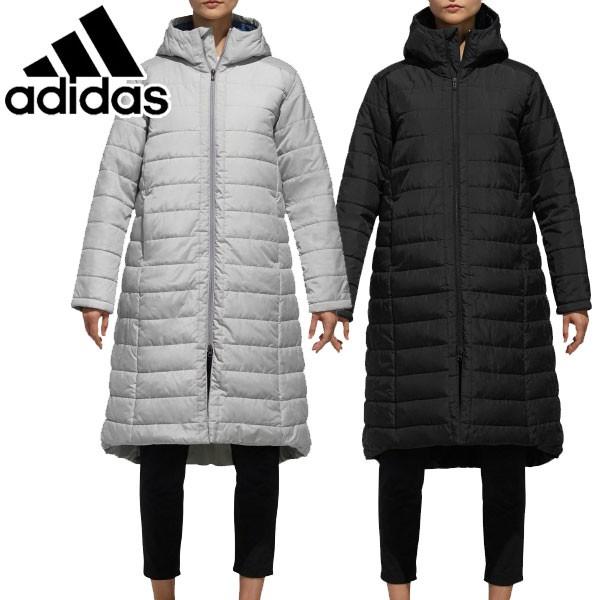 アディダス ロングコート ベンチコート W Long Insulation Coat コート レディース Eyu96 Cz0630 Cz0631 Adidas Eyu96 Szone スポーツ 通販 Yahoo ショッピング