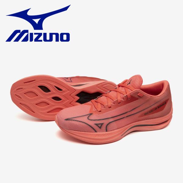ミズノ MIZUNO ランニングシューズ メンズ レディース ウエーブリベリオンソニック2 (ランニング) マラソン 陸上 駅伝 J1GC249201 J1GC2492