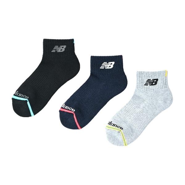 ニューバランス ジュニア3Pソックスボーイズ LAS55653-AS1 ジュニア