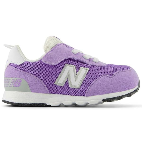 ニューバランス new balance スニーカー 子供靴 515 ベビー シューズ ファーストシューズ 出産祝い 運動靴 NB NW515BL W パープル [2025年春夏新作] 新値6月1日