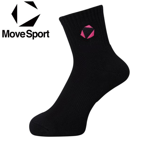 デサント DESCENTE MOVESPORT ムーブスポーツ ソックス SV6SSO03U-BK10 メンズ レディース