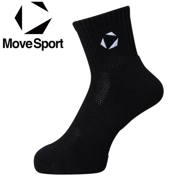 デサント DESCENTE MOVESPORT ムーブスポーツ ソックス SV6SSO03U-BKWH メンズ レディース
