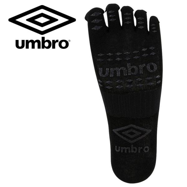 アンブロ umbro 五本指ミドルソックス UAS8422-BLK