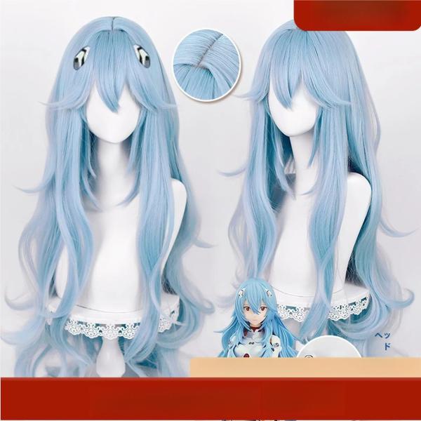 漫美 新世紀エヴァンゲリオン 綾波レイ コスプレウィッグ : ティー8