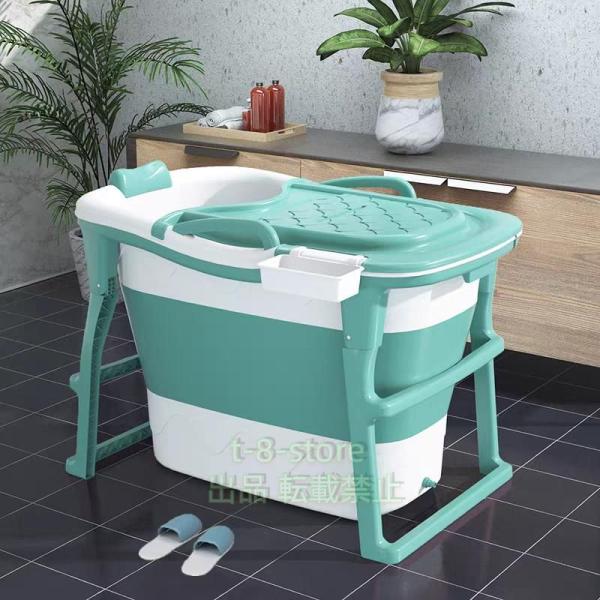 【高品質耐久性バスタブ】高品質TPEとPP素材で作られてBPAが含まれていません。耐久性に優れていて、水が漏れません。何度も折り畳めても変形しません。収納後厚さはわずか26cmです、スペースをとらない。使用しない時、ちょっとした隙間に差し込...