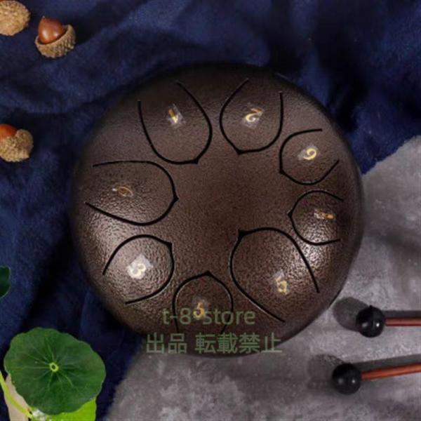 6インチ8ノートスチール舌ドラムの魅力と使い方