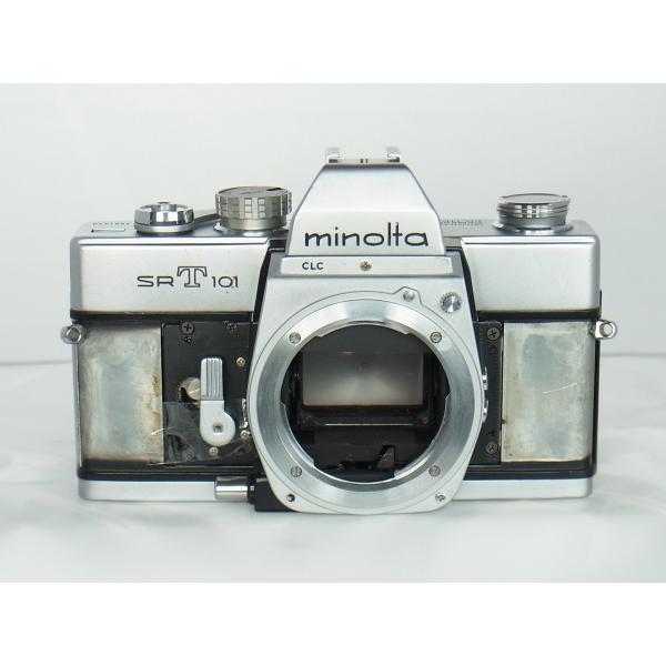 ジャンク品】ミノルタSR-T101 一眼レフフィルムカメラ : 写真機