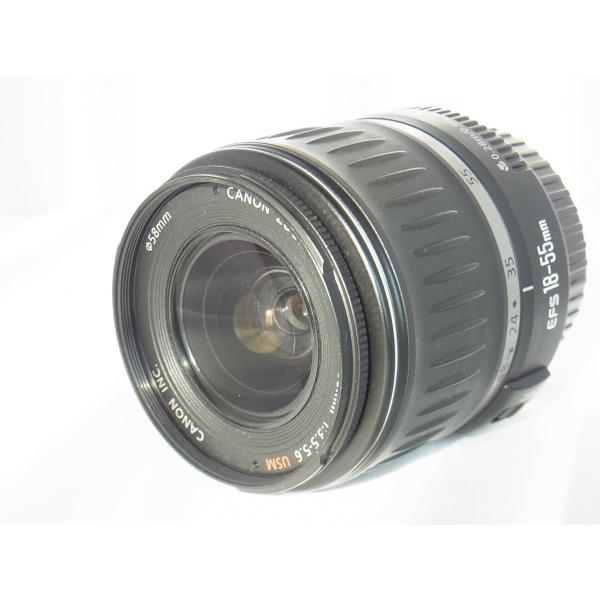 キャノンズームレンズ キヤノン ズームレンズEF-S 18~55mm 1:3.5-5.6 USM : 写真機修理T-98