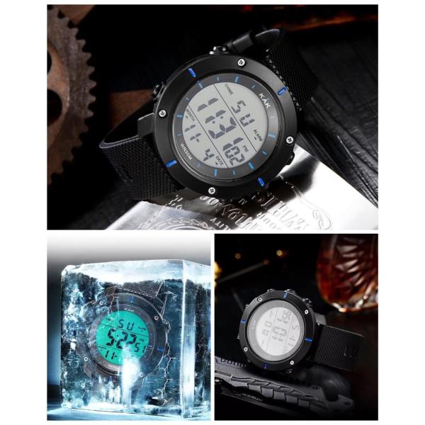 2 スポーツ腕時計 腕時計 時計 Led ライト デジタル腕時計 スポーツウォッチ デジタルウォッチ メンズ レディース 日常 防水 ブラック ブルー ゴムベルト Buyee 日本代购平台 产品购物网站大全 Buyee一站式代购 Bot Online