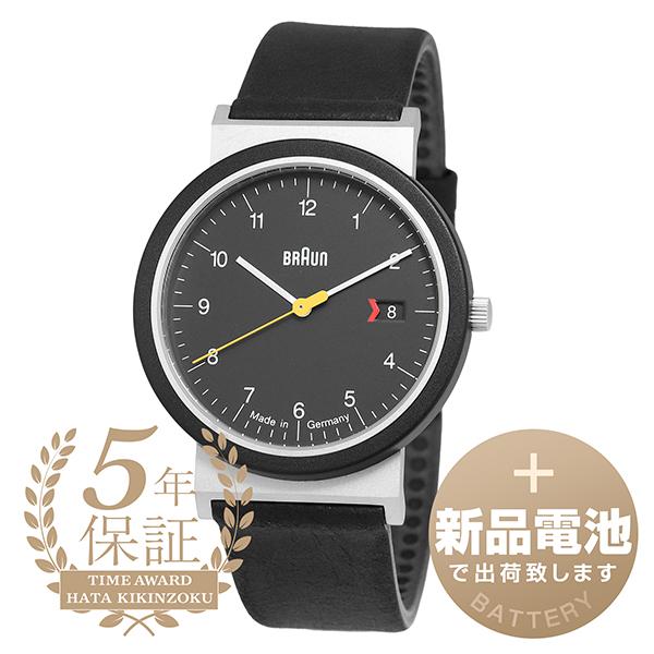 BRAUN ブラウン AW10 腕時計 AW10EVO ブラック 黒 新品電池で安心出荷 