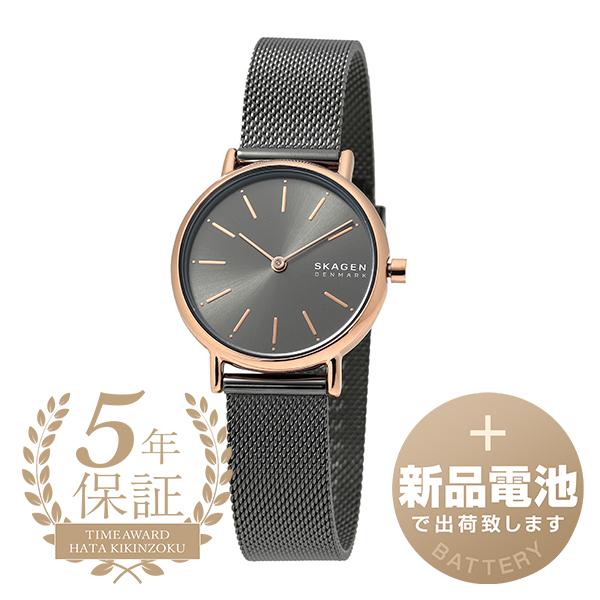 SKAGEN スカーゲン シグネチャー 腕時計 SKW2996 グレー 灰 新品電池で 