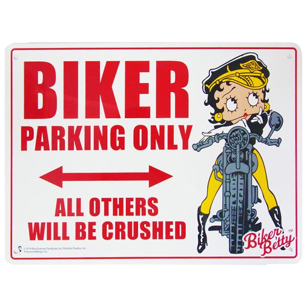vX`bNTC{[h xeB[u[v oCJ[pԏ BIKER PARKING ONLY BT-BIKER jOCeA bZ[W AJG