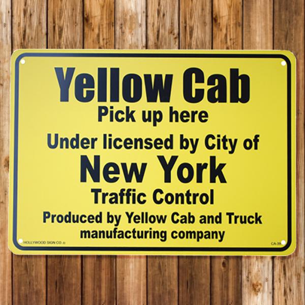 �v���X�`�b�N�T�C���{�[�h �C�G���[�L���u Yellow Cab CA-39 �j�O�C���e���A ���b�Z�[�W �A�����J���G��