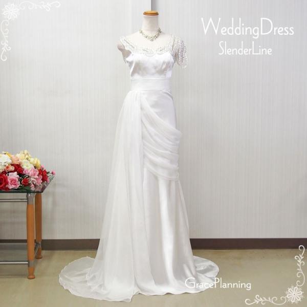 値段アウトレット 訳あり 結婚式 白 二次会 パーティードレス スレンダーライン ウエディングドレス ウェディングドレス Wd367 Aiuqf326 値引き交渉 Jlt Polinema Org