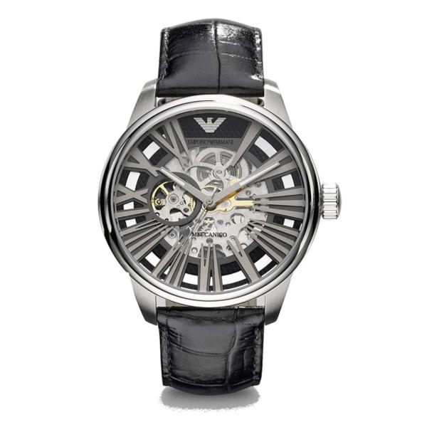 エンポリオアルマーニ Amazon | Emporio Armani Men's AR4629 Meccanico Black