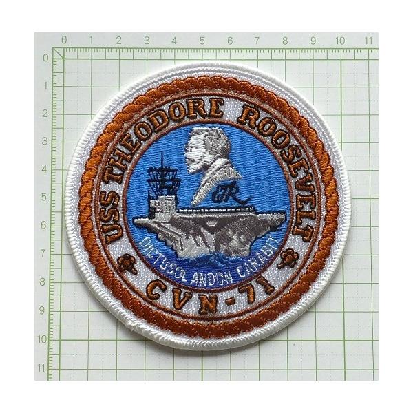 ミリタリー ワッペン Cvn 71 セオドア ルーズベルト アメリカ軍 パッチ 米海軍空母 U S Navy Buyee Buyee Japanese Proxy Service Buy From Japan Bot Online