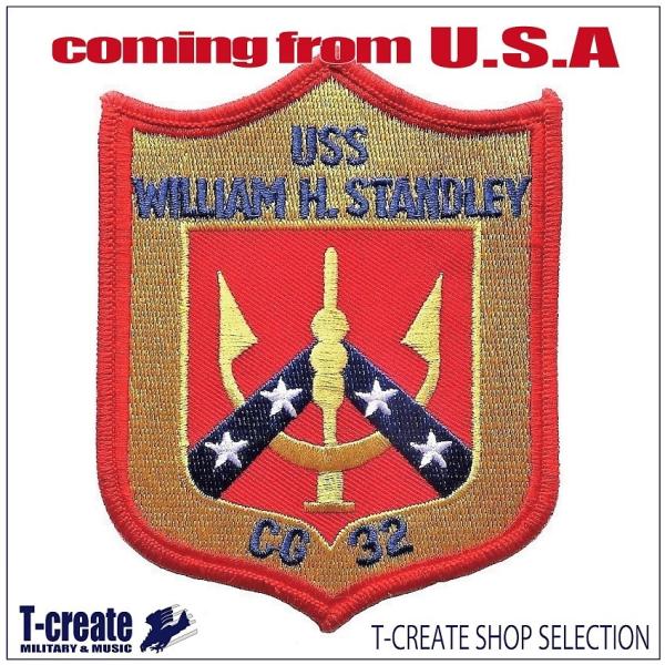 ミリタリーワッペン 巡洋艦 CG-32 USS W H. STANDLEY トップガン