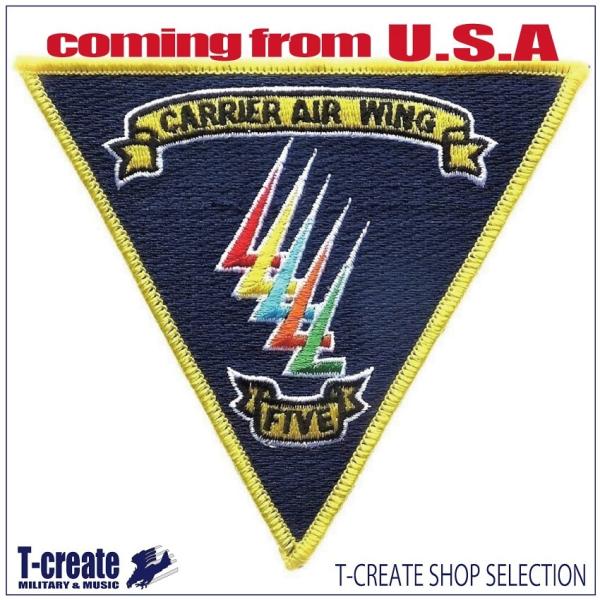 ミリタリーワッペン 空母航空団 CVW-5 トップガン アメリカ軍パッチ :PT-11CA:T-create SHOP 通販 アメリカ軍 部隊章 第6軍 米軍 ミリタリーパッチ ワッペン