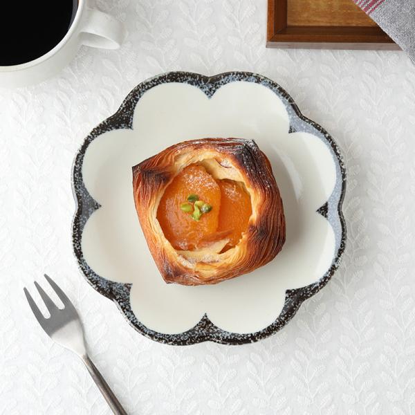 中皿 16.5cm 茉莉花 まつりか 花型 和食器