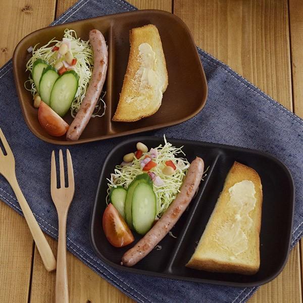 ランチプレート 角型2つ仕切り レンジ 食洗機ok仕切り皿 ワンプレート 木製風 食器レンジ対応 食洗機対応 ピクニック キャンプ バーベキュー アウトドアの器 F 458 Sw テーブルウェア イースト 通販 Yahoo ショッピング
