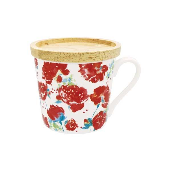 マグカップ フェリー シャクヤク 蓋付マグ 木製コースター付き 箱入りコーヒーカップ フタ付 マグ カップ コップ 軽量 磁器 芍薬 花柄 軽量マグ 電子レンジ対応 Zz Iz East Table 旧テーブルウェアイースト 通販 Yahoo ショッピング