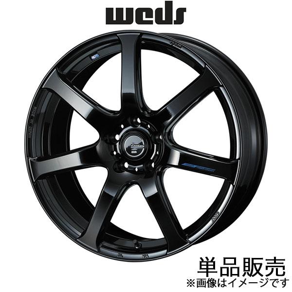 レオニス ナヴィア07 A6アバント 4GCDN 18インチ アルミホイール 1本 プレミアムブラック 0040099 WEDS LEONIS NAVIA07