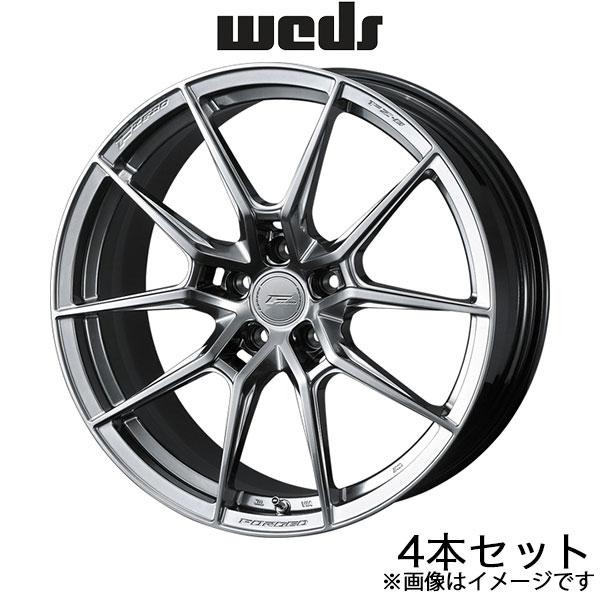 エフゼロ FZ-6 A7スポーツバック 4GCREC 20インチ アルミホイール 4本 ダイヤモンドブラック 0041874 WEDS F-ZERO FZ-6
