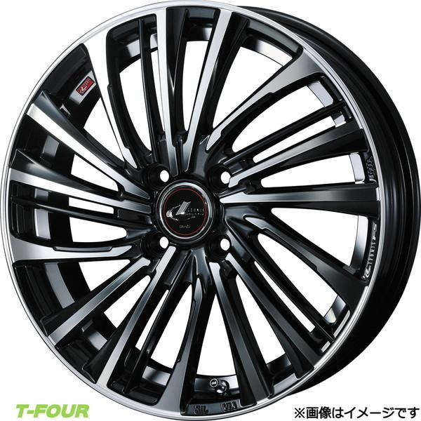 ウェッズ レオニス FS アルミホイール4本 1台分(15×5.5J 4-100 INSET43