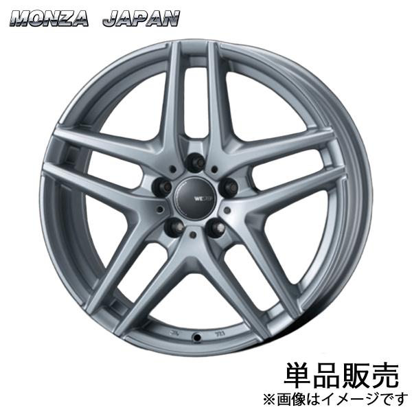 モンツァジャパン ウェスターS05 A3 スポーツバック(GY) 3AA-GYDXD アルミホイール1本 16インチ 5穴 シルバー TA-04 MONZAJA