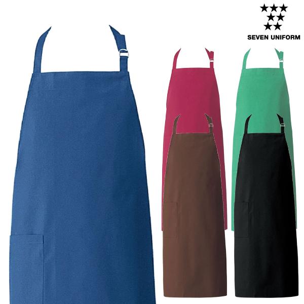 エプロン（男女兼用）CT2503 フリーサイズ セブンユニフォーム SEVEN