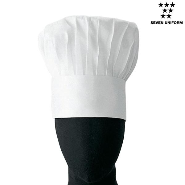 JW4610 コック帽（男女兼用）【MATERIAL】■素材：カツラギ■混率：綿100％【COLOR】■0.ホワイト