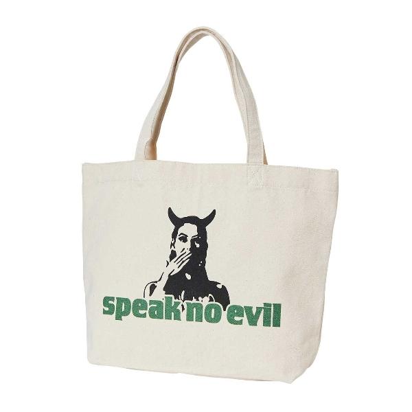 ヒステリックグラマー　スピークノーイビル グラフィック トートバッグ HYSTERIC GLAMOUR（ヒステリックグラマー）の「SPEAK NO EVIL