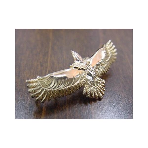 Horizon blue ターコイズ付き　大イーグルシルバー レア Horizonblue 全銀ターコイズ付イーグル ペンダント Horizon